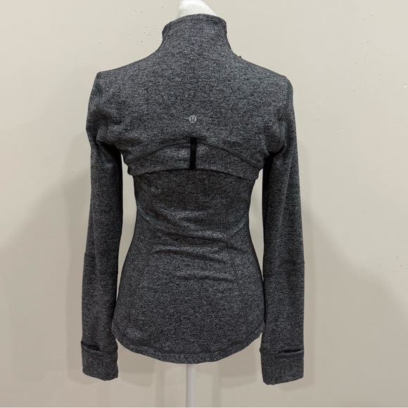 Lululemon Define Jacket Women’s Size 6 Gray Full Zip Long Sleeve Athletic - Picture 4 of 7